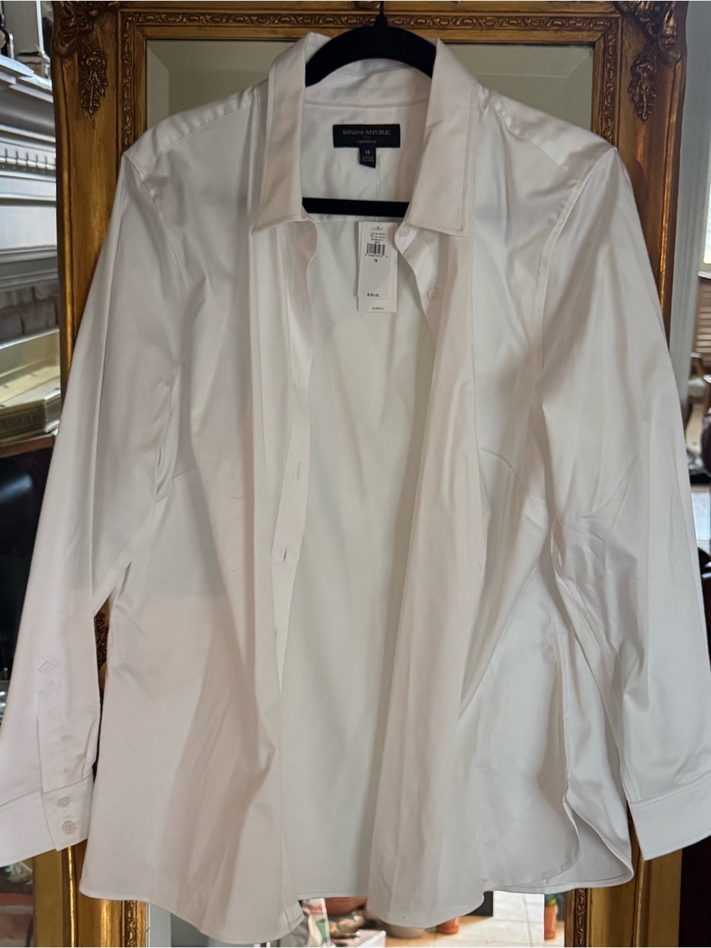 Banana Republic White Dress Shirt